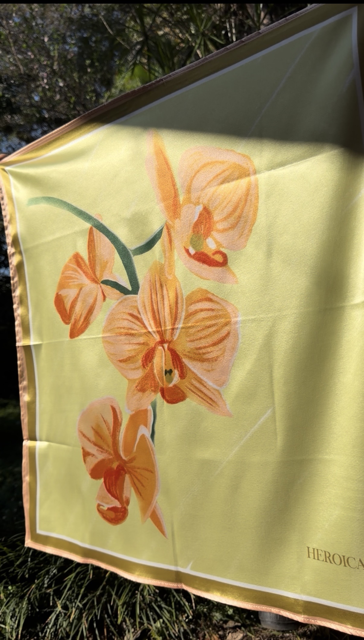 Pañuelo Orquídea Mariposa - Image 2